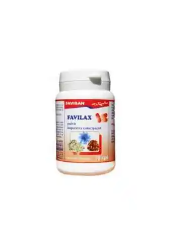 FAVILAX 70 capsule Favisan, REMEDII NATURISTE