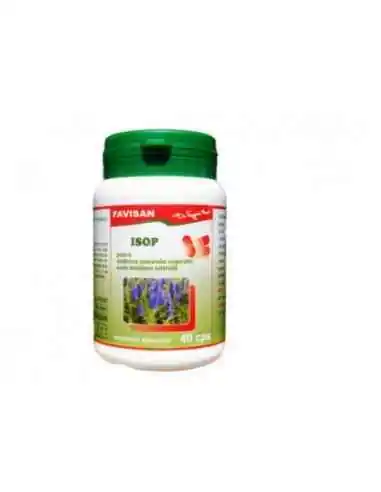 ISOP 40 capsule Favisan, REMEDII NATURISTE