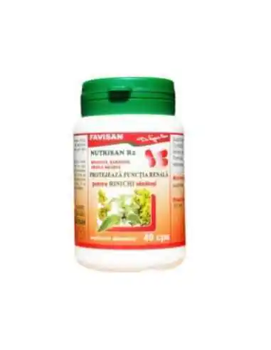 NUTRISAN R 2 -SPLINUȚĂ, SÂNZÂIENE, URZICĂ MOARTĂ 40 capsule Favisan, REMEDII NATURISTE