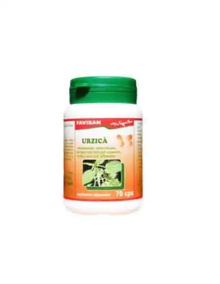 URZICA 70 capsule Favisan, REMEDII NATURISTE