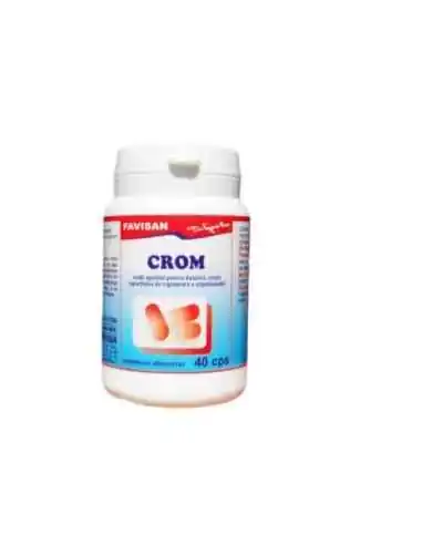 CROM 40 capsule Favisan, Slabire