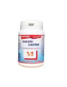 CALCIU LACTAT 70 capsule Favisan, REMEDII NATURISTE