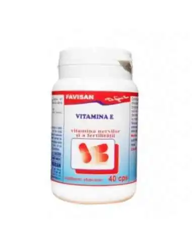 VITAMINA E 40 capsule Favisan, Sistemul nervos