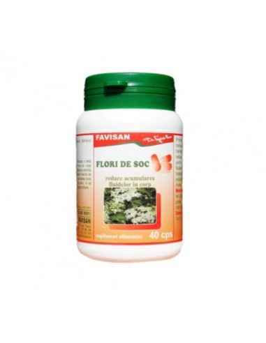 FLORI DE SOC 40 capsule Favisan, REMEDII NATURISTE