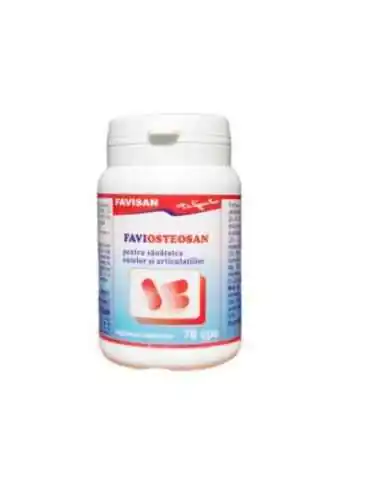 FAVIOSTEOSAN 70 capsule Favisan, REMEDII NATURISTE