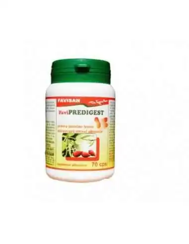 FAVIPREDIGEST 70 capsule Favisan, REMEDII NATURISTE