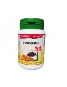 TURMERIC 70 capsule Favisan, REMEDII NATURISTE