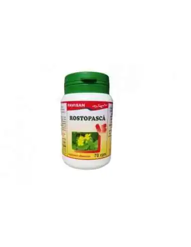 ROSTOPASCA 70 capsule Favisan, REMEDII NATURISTE