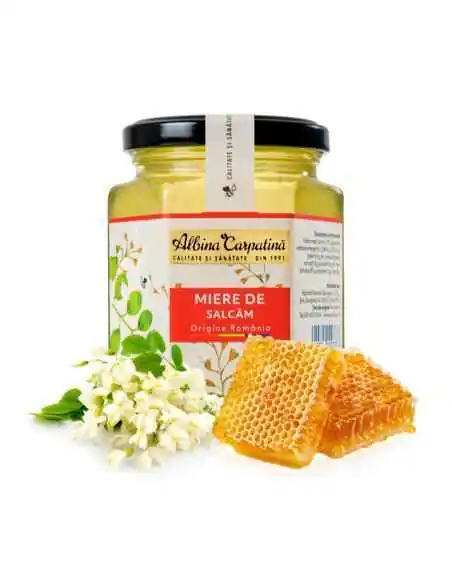 Miere Salcam 360g Albina Carpatina, REMEDII NATURISTE