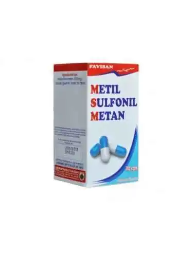 METIL SULFONIL  METAN 70 capsule Favisan, REMEDII NATURISTE