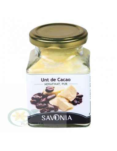 Unt de Cacao Nerafinat, Pur 200 ml Savonia, Sanatatea pielii