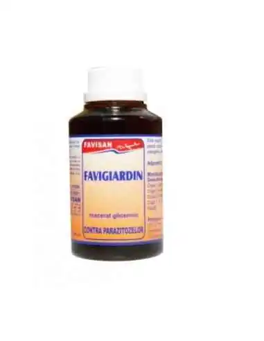 Favigiardin - antiparazitar 100 ml Favisan, REMEDII NATURISTE