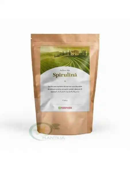 Spirulina Pulbere 250 g Parapharm Quantum, VITAMINE SI MINERALE