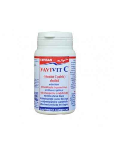 FAVIVIT C ALCALINA 80 g Favisan, Imunitate si raceala