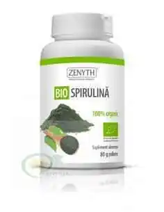 Bio Spirulina  80 g Zenyth, VITAMINE SI MINERALE