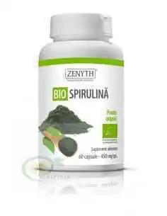 Bio Spirulina 60 capsule Zenyth, VITAMINE SI MINERALE