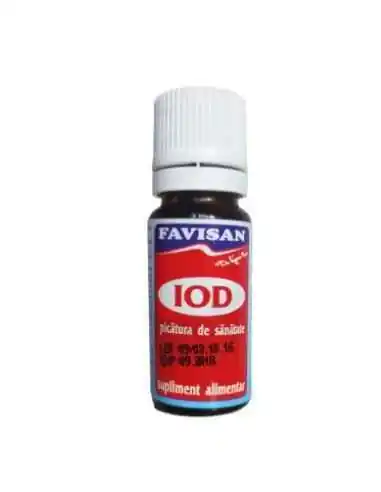 IOD 10 ml Favisan, Raceala si gripa