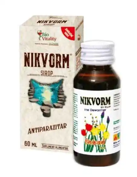 Nikvorm Sirop 60ml Biovitality, SIROPURI
