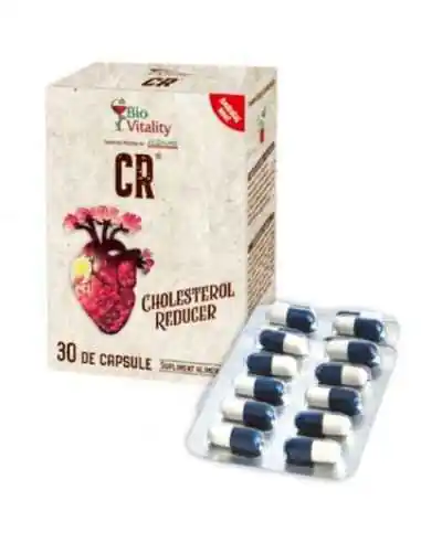 CR normalizeaza trigliceridele si colesterolul, 30 capsule, Bio Vitality - 30 capsule BioVitality, Sistemul nervos