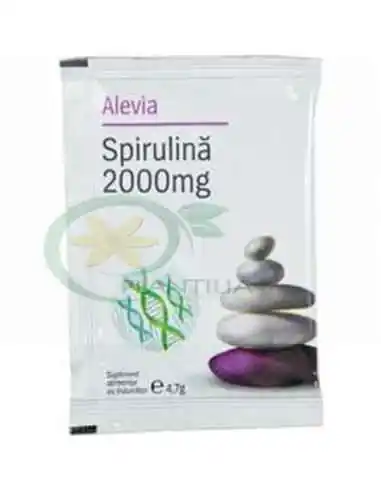 Spirulina 2000 mg plic Alevia, VITAMINE SI MINERALE