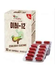 DIBI-12 - 30 capsule BioVitality, Terapia Diabetului