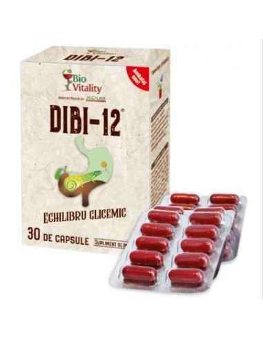 DIBI-12 - 30 capsule BioVitality, Terapia Diabetului