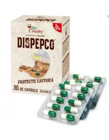 DISPEPCO - 30 capsule BioVitality, REMEDII NATURISTE