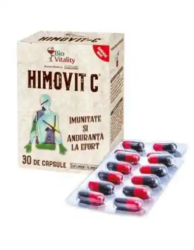 HIMOVIT C - 30 capsule BioVitality, REMEDII NATURISTE