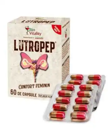 LUTROPEP - 60 capsule BioVitality, Tulburari Hormonale