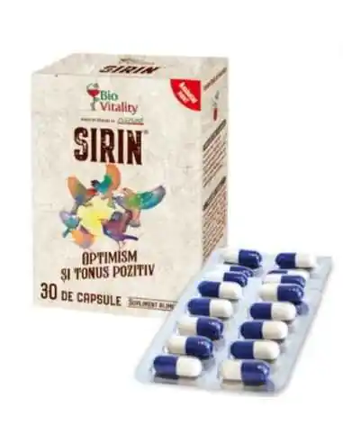 SIRIN - 30 capsule BioVitality, Sistemul nervos