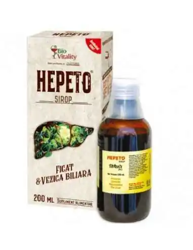 HEPETO - 200 ml BioVitality, REMEDII NATURISTE