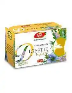 Ceai Digestie Usoara 20 plicuri Fares, REMEDII NATURISTE