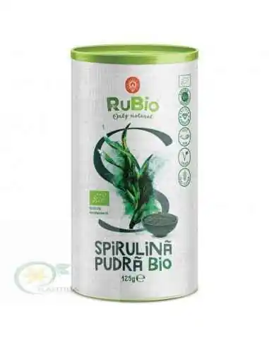 Spirulina Pudra BIO 125g Rubio, Vedda, VITAMINE SI MINERALE