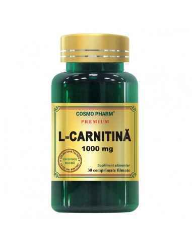 L-CARNITINA 1000MG 30CPR Cosmo Pharm, Slabire