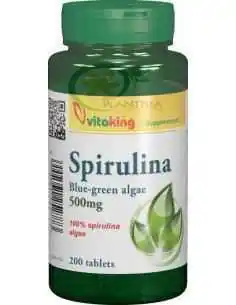Spirulina 500 mg 200 comprimate Vitaking, Stres