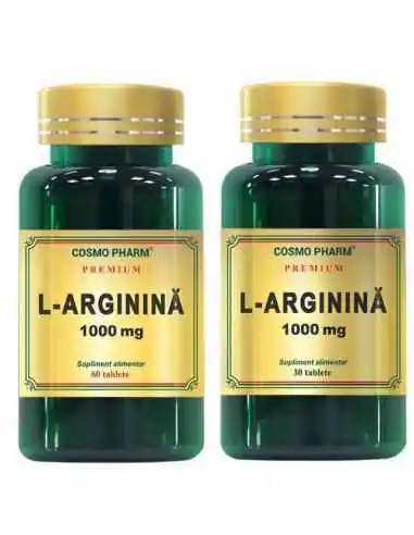 L-ARGININA 1000MG 60CPR + 30CPR GRATIS Cosmo Pharm, Fortificarea organismului