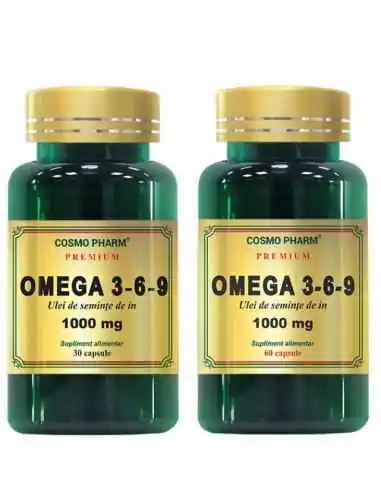 ULEI SEMINTE DE IN (OMEGA 3-6-9) 60CPS + 30CPS GRATIS Cosmo Pharm, CATEGORII PRODUSE