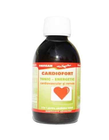 CARDIOFORT – TONIC ENERGETIC 200 ml Favisan, SIROPURI