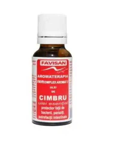 ULEI DE CIMBRU 20% 20 ml Favisan, SIROPURI