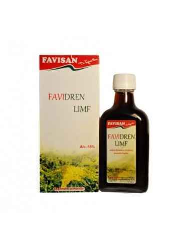 FAVIDREN LIMF 200 ml Favisan, TINCTURI CU ALCOOL