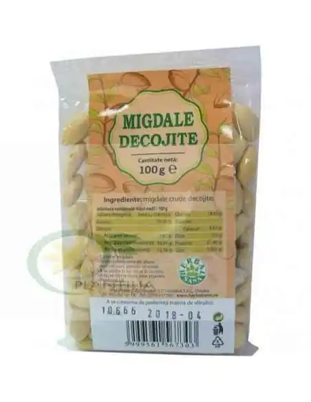 Migdale crude decojite 100 g Herbavit, Tulburari Hormonale