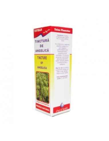 TINCTURA DE  ANGELICA 50 ml Favisan, TINCTURI CU ALCOOL