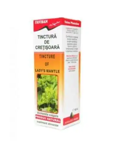 TINCTURA DE  CRETISOARA 50 ml Favisan, TINCTURI CU ALCOOL