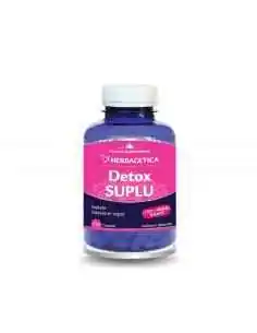 Detox Suplu 120 capsule Herbagetica, Slabire