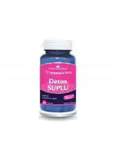 Detox Suplu 60 capsule Herbagetica, Slabire