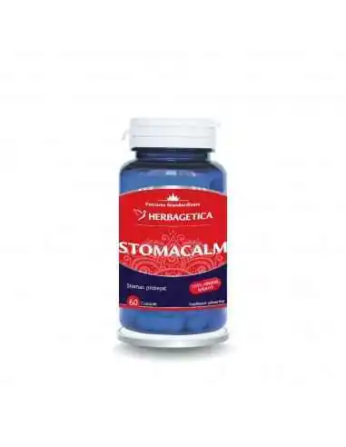 Stomacalm 60 capsule Herbagetica, Splina si pancreas