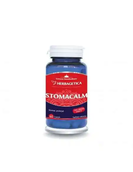 Stomacalm 60 capsule Herbagetica, Splina si pancreas