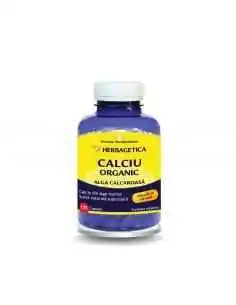 Calciu Organic 120 cps Herbagetica, VITAMINE SI MINERALE