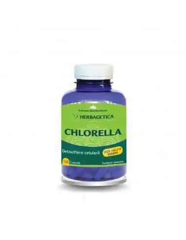 CHLORELLA 120 capsule Herbagetica, Terapia Diabetului