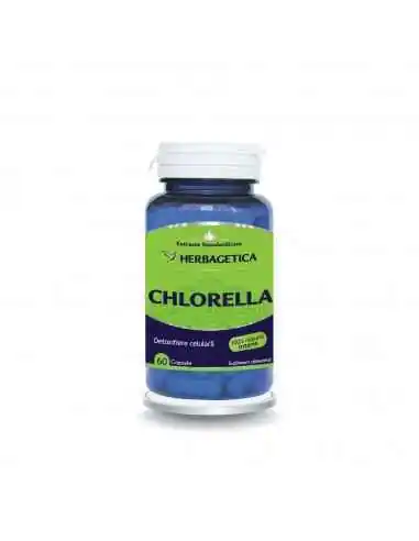 CHLORELLA 60 capsule Herbagetica, Terapia Diabetului